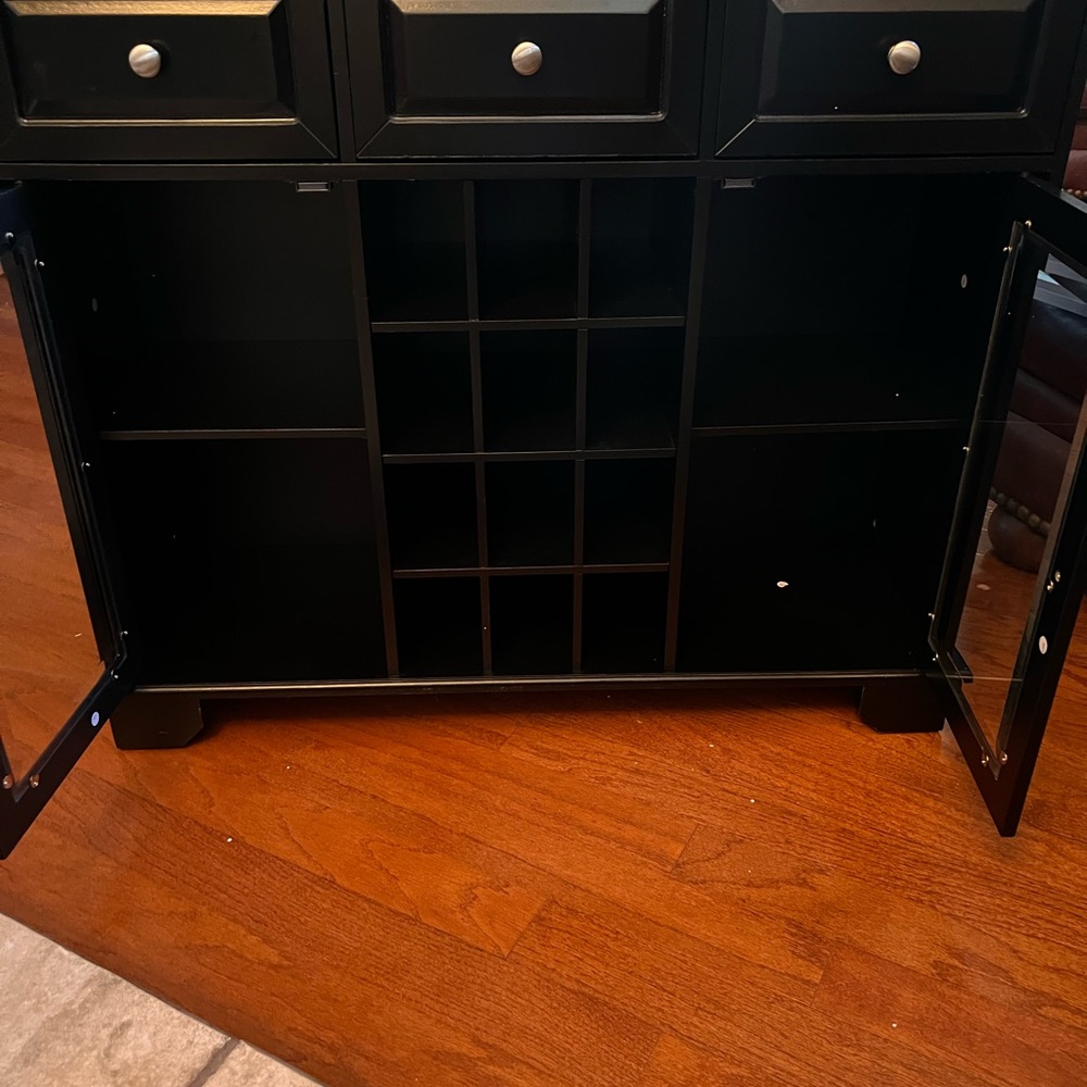 Buffet Server Wine Rack Table - - Picture 5 of 6